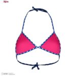 ست 2 تکه مایو دخترانه مدل 11010 رنگ صورتی