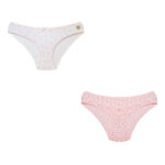 شورت زنانه فیتن فرخ زادی مدل پنبه ای کد 5177-6-7 بسته 2 عددی