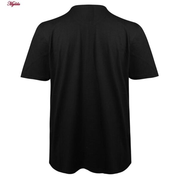 تی‌شرت آستین کوتاه مردانه مدل نیکریس پنبه ای کد 5315-S-NR&R رنگ مشکی