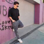 تی شرت آستین کوتاه مردانه مدل مشکی