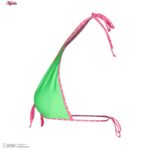 ست 2 تکه مایو دخترانه مدل 11002 رنگ سبز