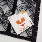 سوتین فنردار زنانه ماییلدا مدل پولکی بلند کد 5303-007 رنگ مشکی