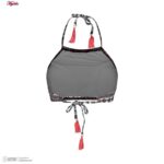 ست 2 تکه مایو دخترانه مدل 11008 رنگ مشکی