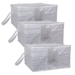 باکس لباس آلاس مدل پنجره دار سایز لارج بسته 3 عددی