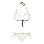 ست 2 تکه مایو دخترانه مدل 11021 رنگ سفید