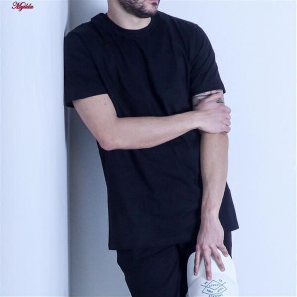 تی شرت آستین کوتاه مردانه مدل بیسیک دن ور رنگ مشکی