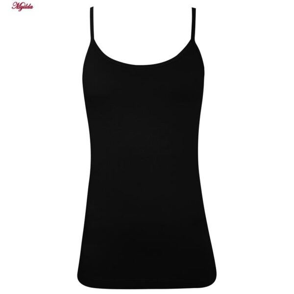 تاپ راحتی زنانه برهان تن پوش مدل پنبه ای کد 1021 رنگ مشکی