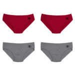 شورت مردانه برهان تن پوش مدل 4-1-03 مجموعه 4 عددی