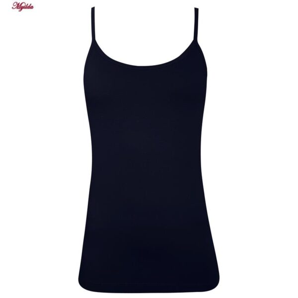 تاپ راحتی زنانه ماییلدا مدل پنبه ای کد 5313 رنگ سرمه ای