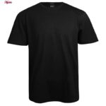 تی‌شرت آستین کوتاه مردانه مدل نیکریس پنبه ای کد 5315-S-NR&R رنگ مشکی