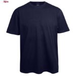 تی‌شرت آستین کوتاه مردانه مدل پنبه ای کد 5316-H-NR رنگ سرمه ای