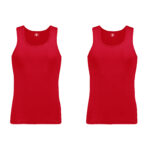 زیرپوش رکابی مردانه برهان تن پوش مدل 2-01 بسته 2 عددی