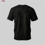 تی شرت آستین کوتاه مردانه مدل فیت رنگ مشکی