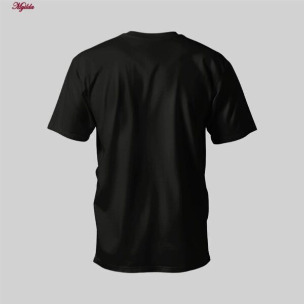 تی شرت آستین کوتاه مردانه مدل فیت رنگ مشکی