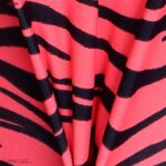 مایو دخترانه مدل 11011 رنگ صورتی نئونی