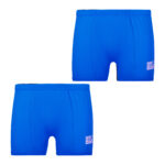 شورت پادار مردانه برهان تن پوش مدل 14-04 رنگ آبی بسته 2 عددی