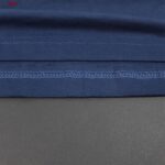 تی شرت آستین کوتاه مردانه روان بخش مدل کلاسیک رنگ سرمه ای