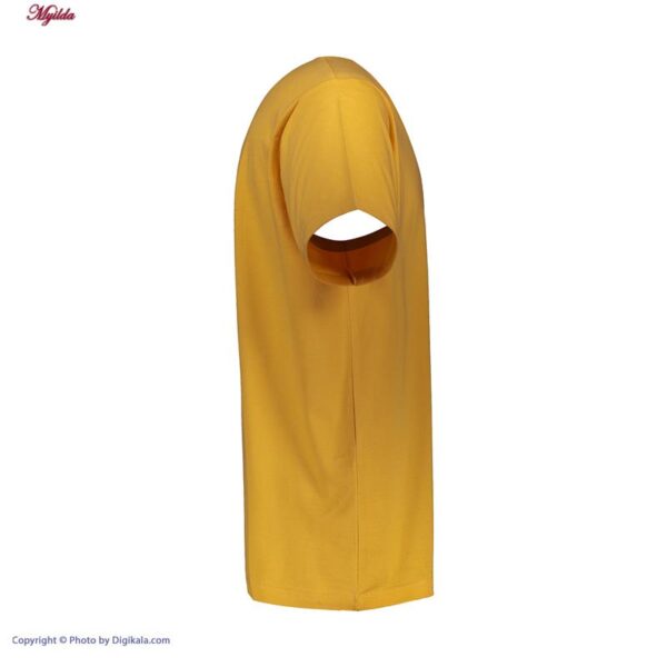 زیرپوش آستین دار مردانه برهان تن پوش مدل 02-16 رنگ خردلی بسته 2 عددی