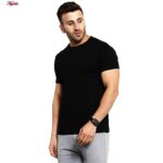 تی شرت آستین کوتاه مردانه مدل نخ پنبه ای ساده کد BZ1