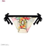 ست 2 تکه مایو دخترانه مدل 11017 رنگ کرم