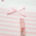 شورت زنانه فیتن فرخ زادی مدل پنبه ای راه راه کد 5177-10 رنگ صورتی