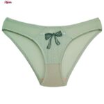 ست شورت و سوتین زنانه ماییلدا مدل پاپیون بدون فنر کاپ اسفنجی کد 5300-A881 رنگ سبز روشن