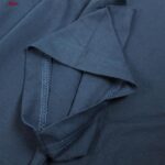 تی شرت آستین کوتاه مردانه روان بخش مدل کلاسیک رنگ سرمه ای