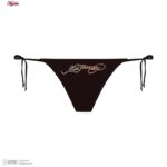 ست 2 تکه مایو دخترانه مدل 11005 رنگ قهوه‌ای