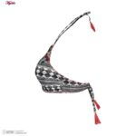 ست 2 تکه مایو دخترانه مدل 11008 رنگ مشکی