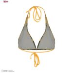 ست 2 تکه مایو دخترانه مدل 11019 رنگ زرد