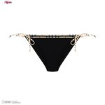 ست 2 تکه مایو دخترانه مدل 11020 رنگ مشکی