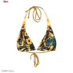 ست 2 تکه مایو دخترانه مدل 11019 رنگ زرد