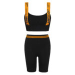 ست نیم‌تنه و شلوارک ورزشی زنانه ماییلدا مدل 5327