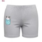 شلوارک راحتی زنانه ماییلدا مدل گربه کد 5325