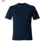 تیشرت سرمه ای ساده مردانه