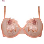 ست شورت و سوتین زنانه برتا مدل فنردار گیپور کد 4695-2020LC