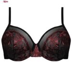 ست شورت و سوتین زنانه برتا مدل فنردار گیپور کد 4695-2020 N