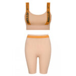 ست نیم‌تنه و شلوارک ورزشی زنانه ماییلدا مدل 5327