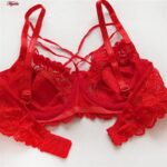 سوتین فنردار هارنس ضربدری زنانه ماییلدا مدل 5334 رنگ قرمز