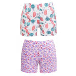 شلوارک راحتی زنانه ماییلدا مدل 5323-6 بسته 2 عددی