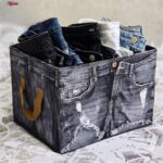 ارگانایزر مدل باکس شلوار مای هوم طرح شلوار جین کد 12499