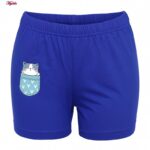 شلوارک راحتی زنانه ماییلدا مدل گربه بازیگوش کد 5325