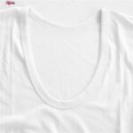 زیرپوش آستین کوتاه یقه گرد مردانه آیدا جید مدل نخ پنبه کد 5331-1 بسته 2 عددی