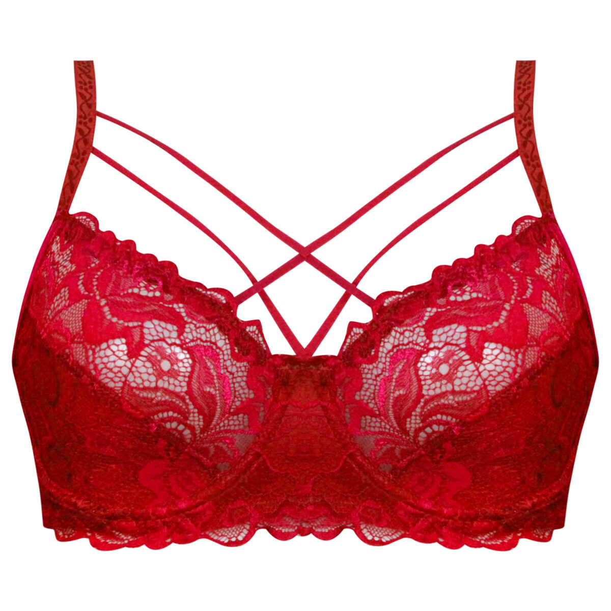 سوتین فنردار هارنس ضربدری زنانه ماییلدا مدل 5334 رنگ قرمز سوتین فنردار هارنس ضربدری زنانه ماییلدا مدل 5334 رنگ قرمز