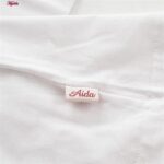 زیرپوش آستین کوتاه یقه گرد مردانه آیدا جید مدل نخ پنبه کد 5331-1 بسته 2 عددی