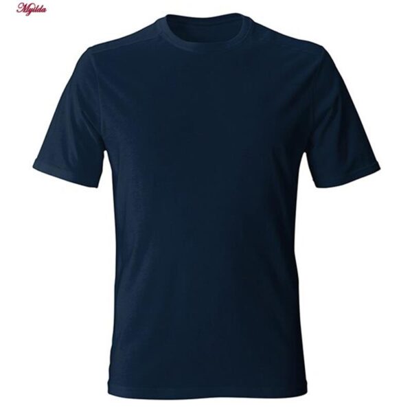 تی شرت آستین کوتاه مردانه مدل SA12 رنگ سرمه ای