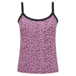 تاپ راحتی زنانه ماییلدا مدل پلنگی کد 5328-1