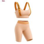 ست نیم‌تنه و شلوارک ورزشی زنانه ماییلدا مدل 5327