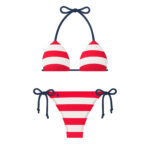 مایو دو تکه زنانه مدل 1220