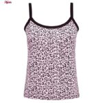 تاپ راحتی زنانه ماییلدا مدل پلنگی کد 5328-1